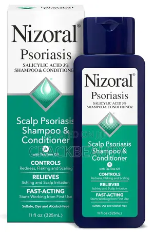 Nizoral Psoriasis Salicylic Acid 3% Shampoo Conditioner Anti-Dandruff