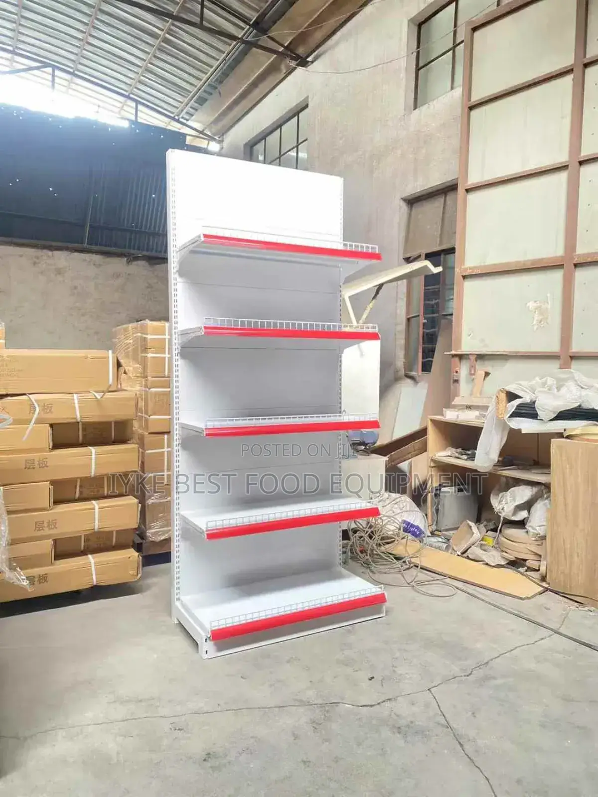 Single Wall Supermarket Shelf