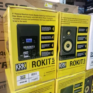 Professional Studio Monitor Rokit 5 4g Black Big Name
