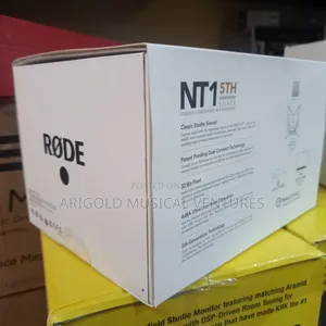 Professional Rode Studio Microphone Nt1 5th Gen Big Name  