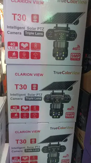 Solar 3 Eyes Views CCTV Camera