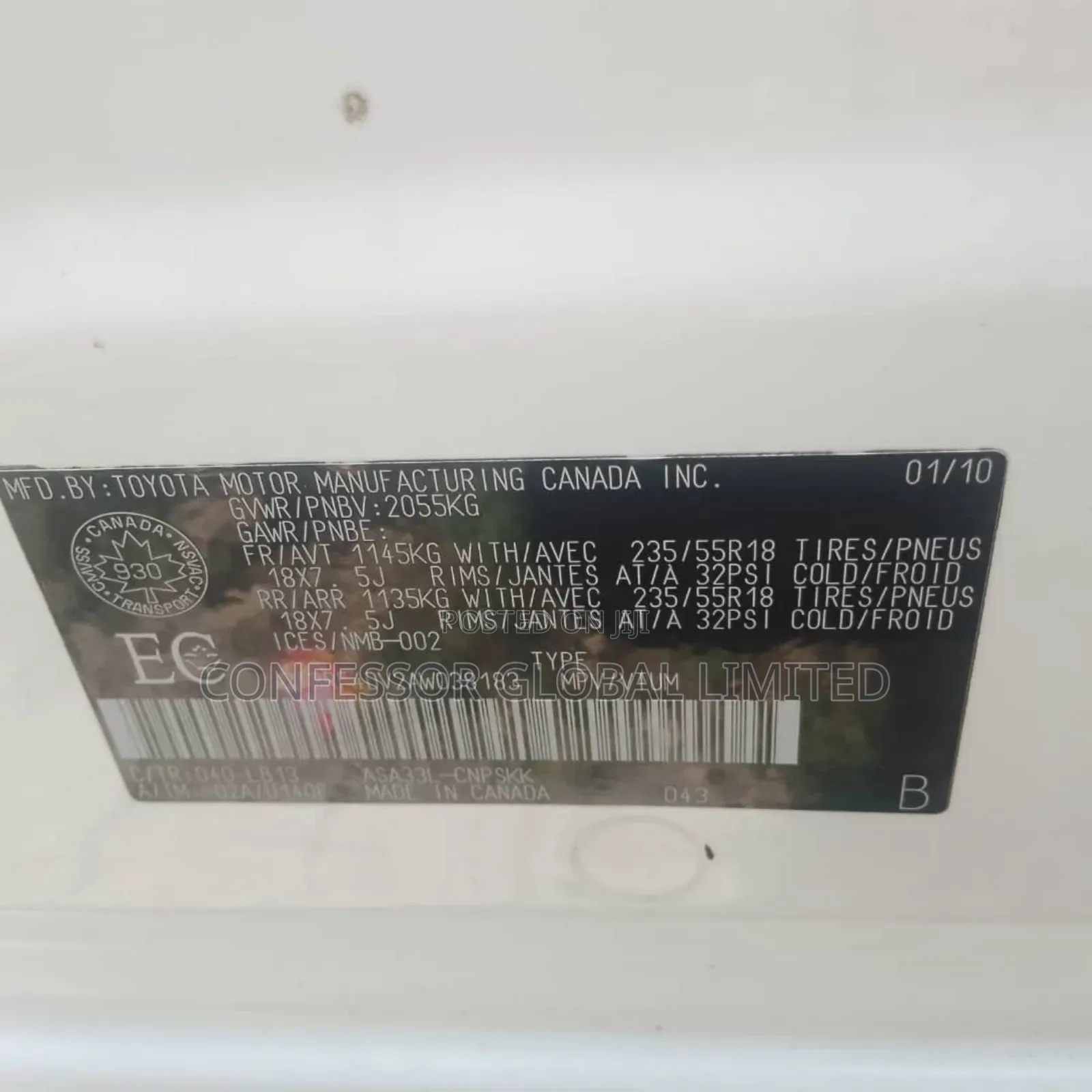 Toyota RAV4 2011 White