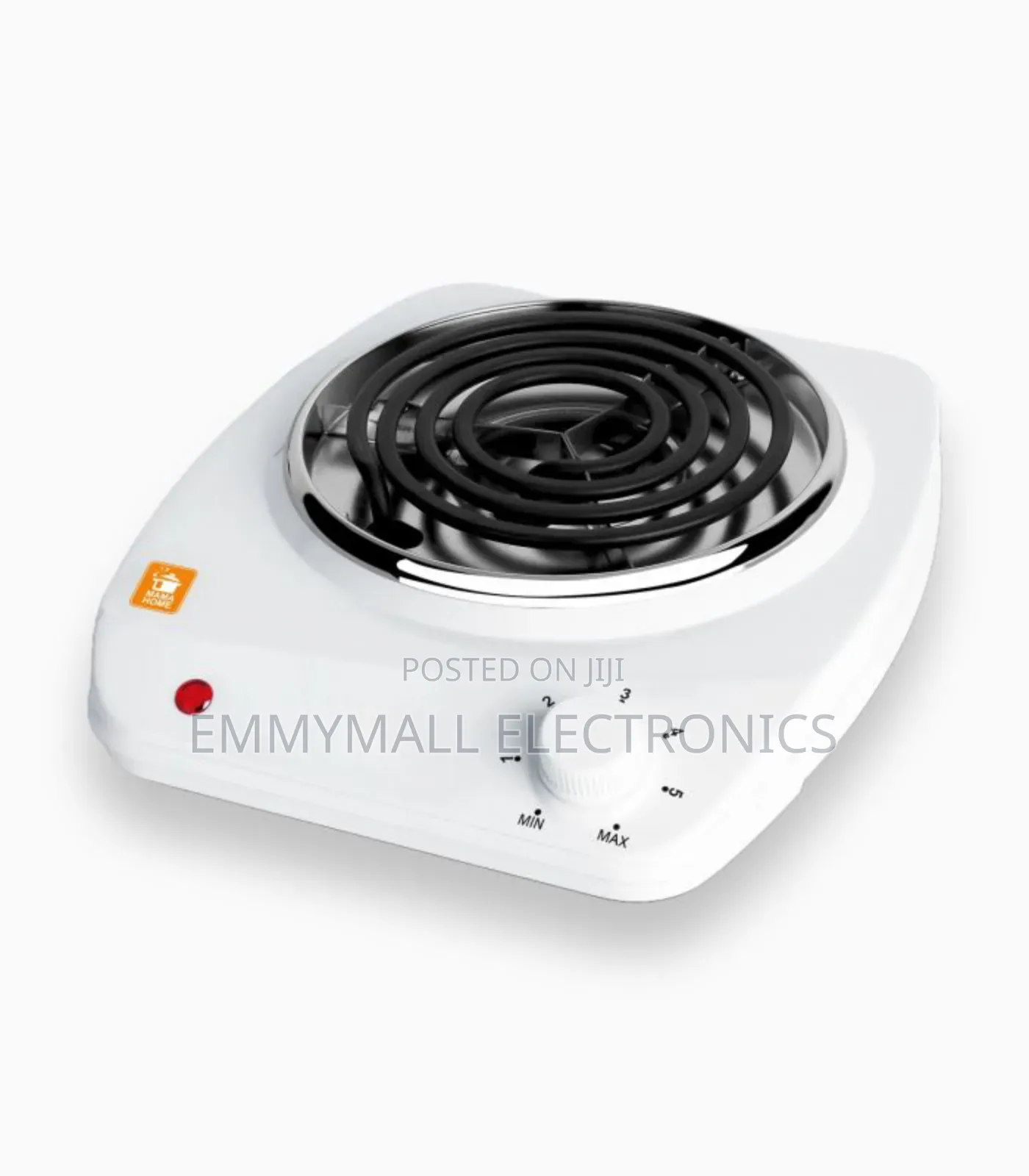 1500w Electric Hotplate White