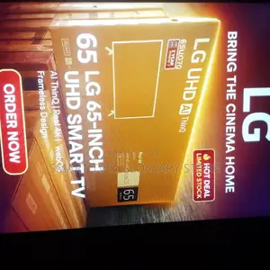 Lg 65 Inches Smart Auxillary Audio, Ai Thinq