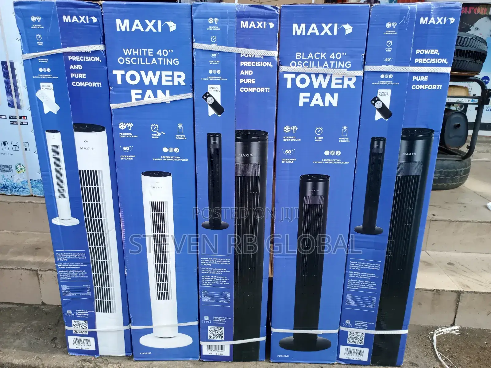 Maxi 40” Tower Fan | 45w | Maxifan10-22jr