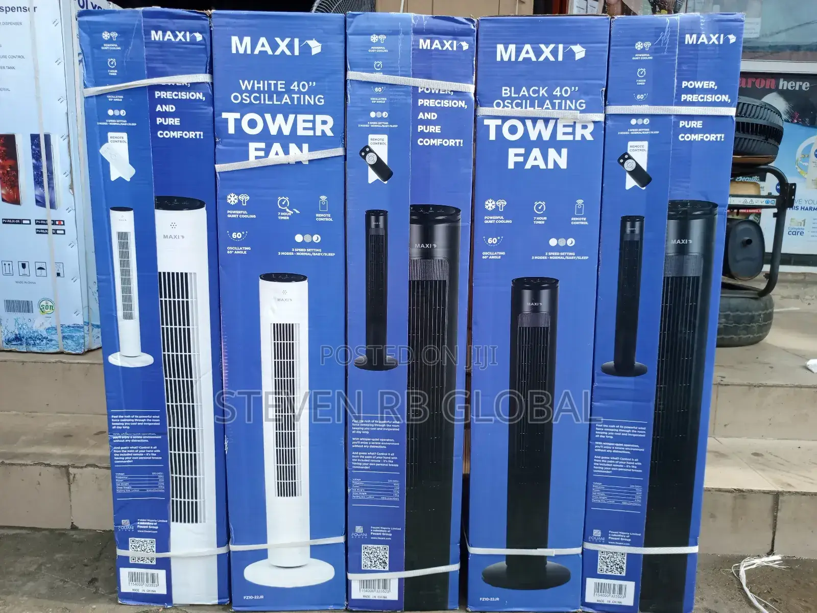 Maxi 40” Tower Fan | 45w | Maxifan10-22jr