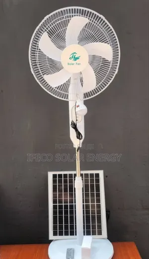 Solar Fan With Panel