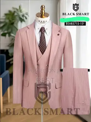 High Quality Luxury Stripes Turkish 3pis Suits