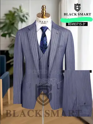 High Quality Luxury Stripes Turkish 3pis Suits
