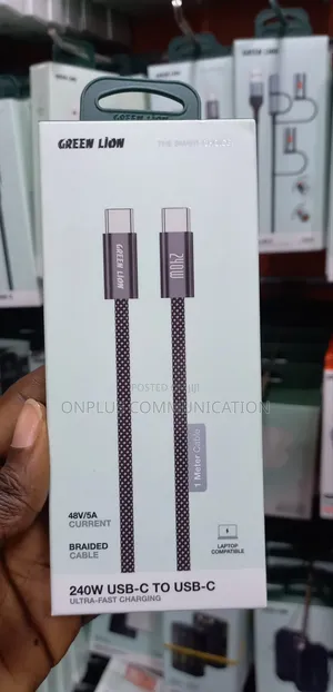 Green Lion 240w Usb-C to Usb-C Ultra-Fast Charging Cable