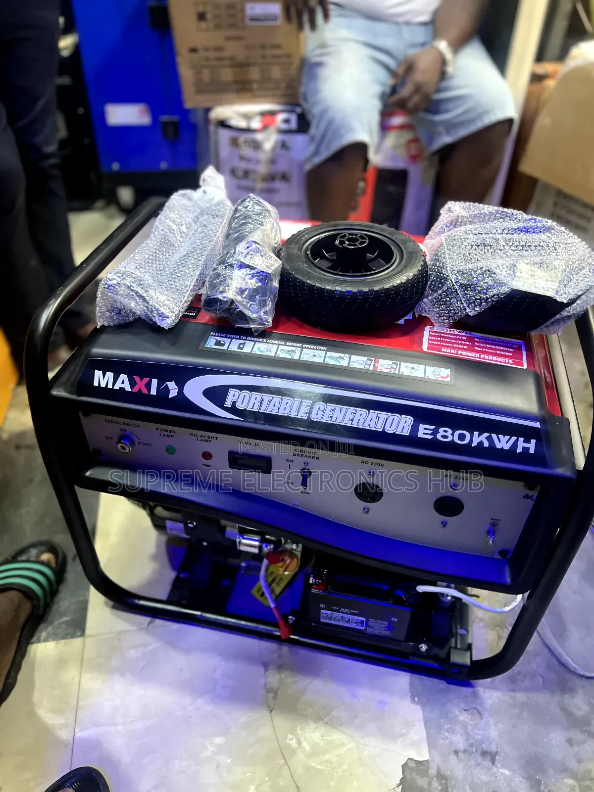 10kva Maxi E80 Petrol Generator Set