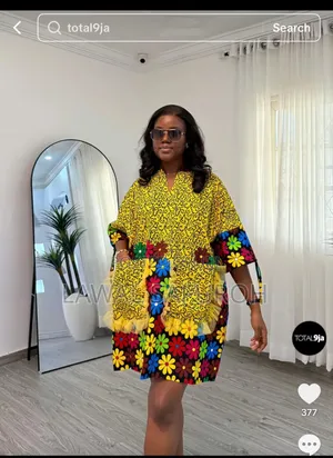 Adire Bubu Gown