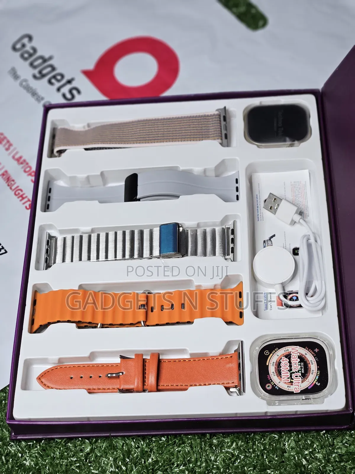 Ultra 9 Max With 5 Straps and Case