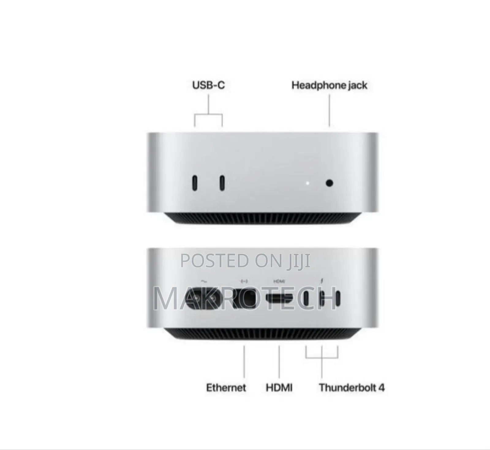 New Desktop Computer Apple Mac Mini M4 16GB Apple M4 SSD 256GB
