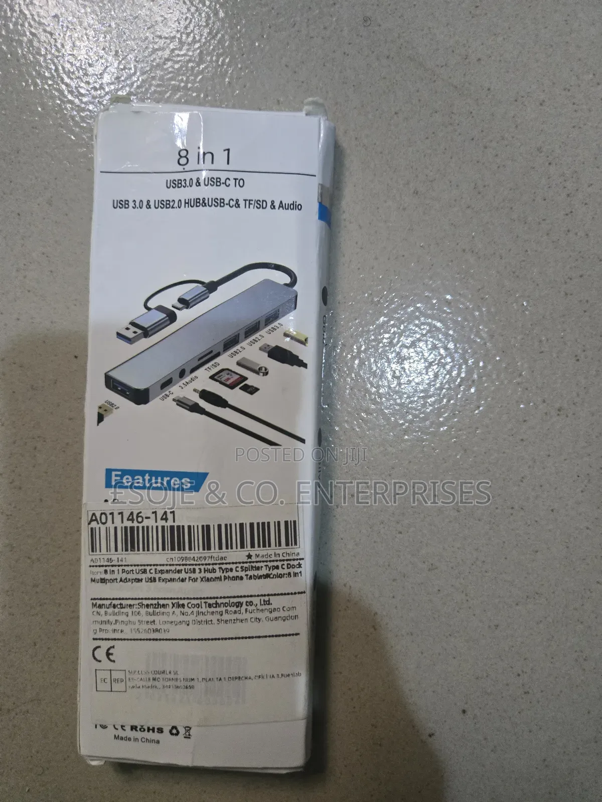 Type-C 8-in-1 Adapter