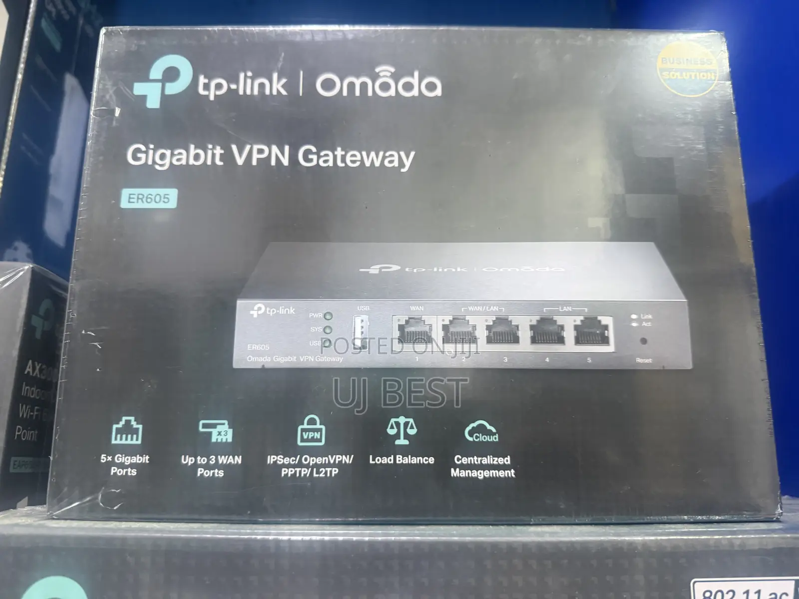Tp-Link Wired Gigabit VPN Router Omada- Er605