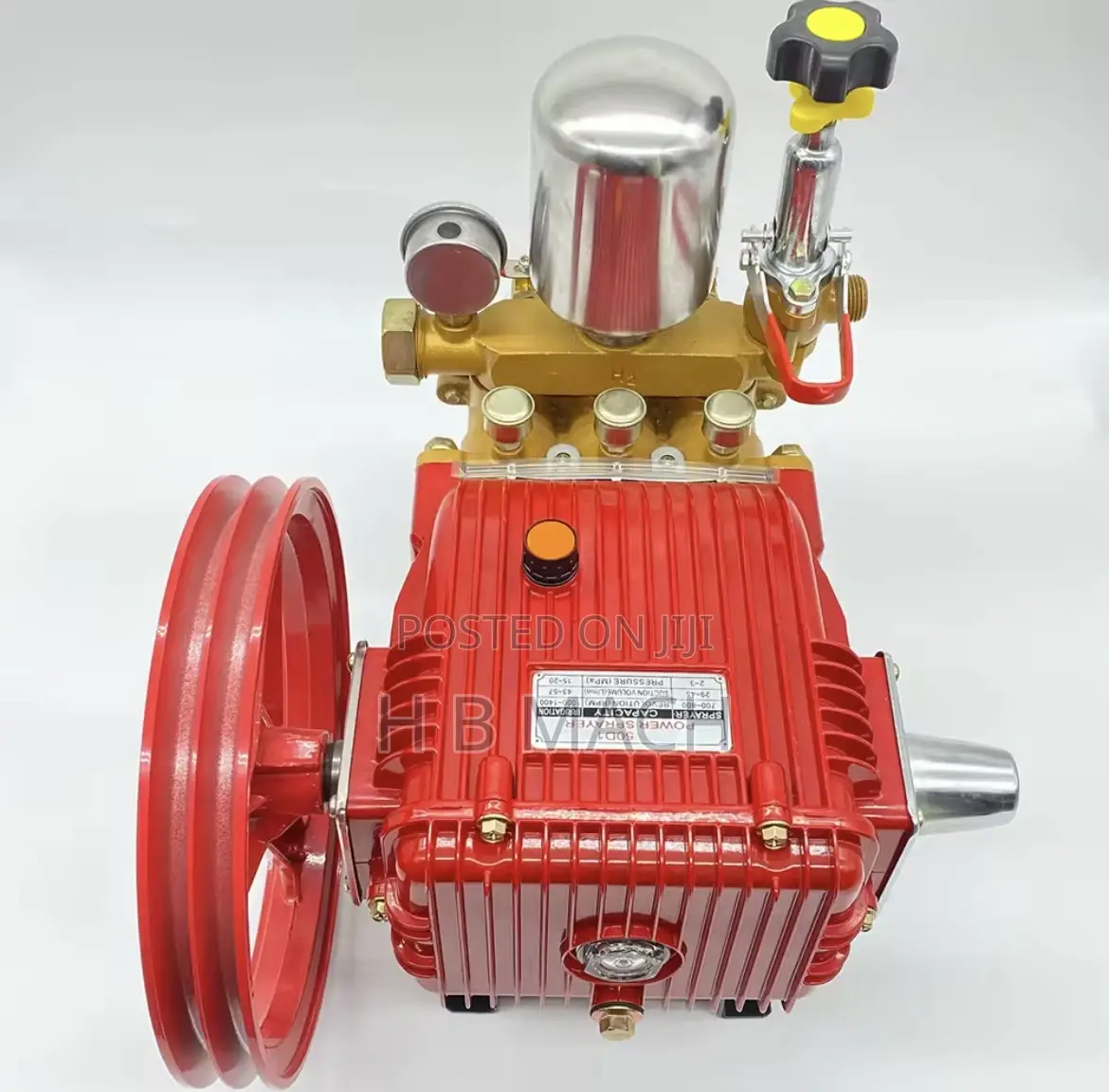 High Pressure Triplex Plunger Pump