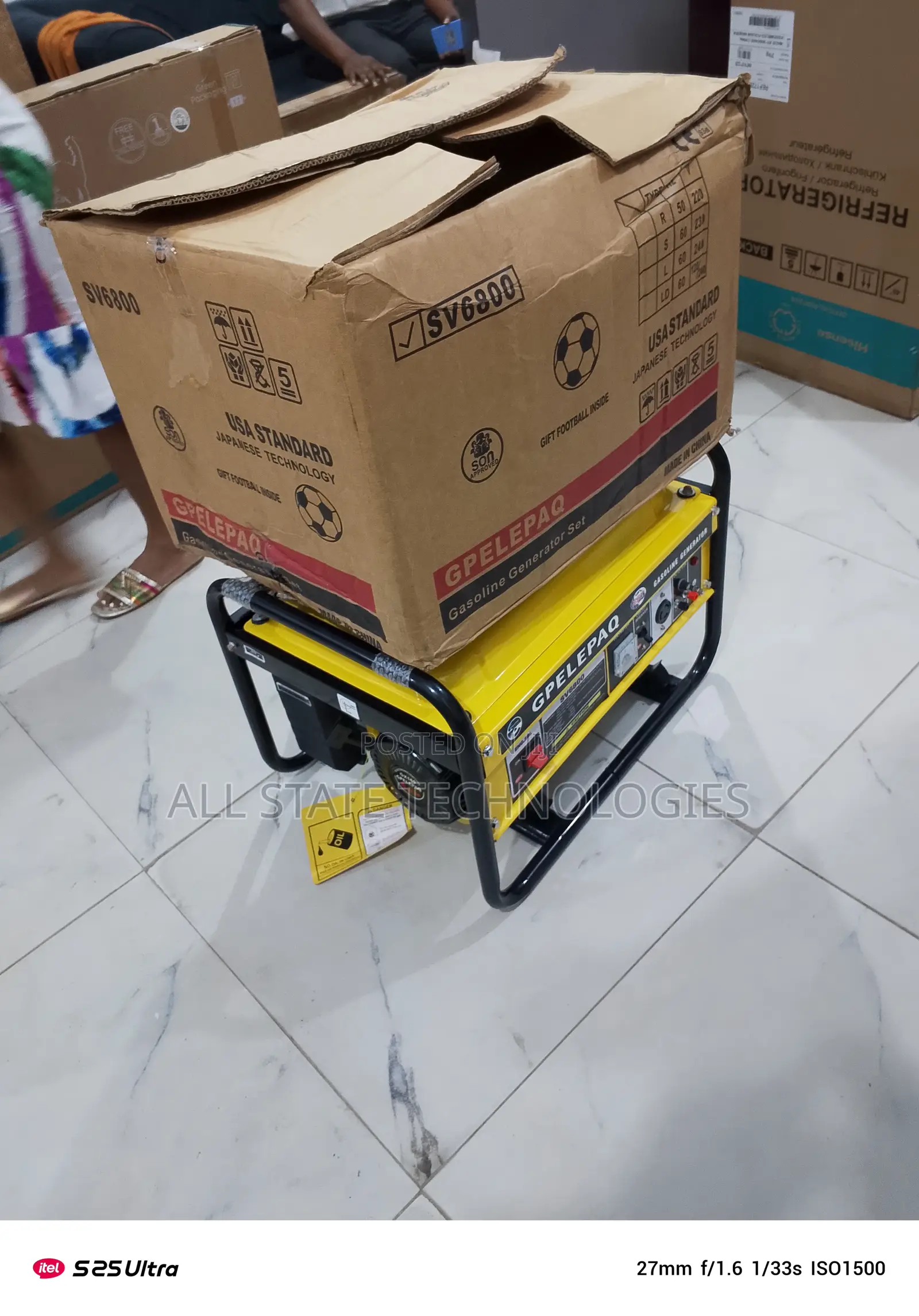 Gp Elepaq Sv5800: 4-Stroke Engine Power