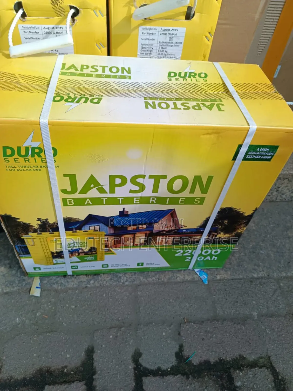 Japston 220ah Tubular Battery