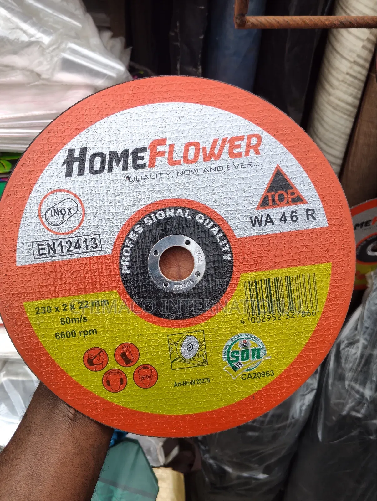 Cutting Disc  Available
