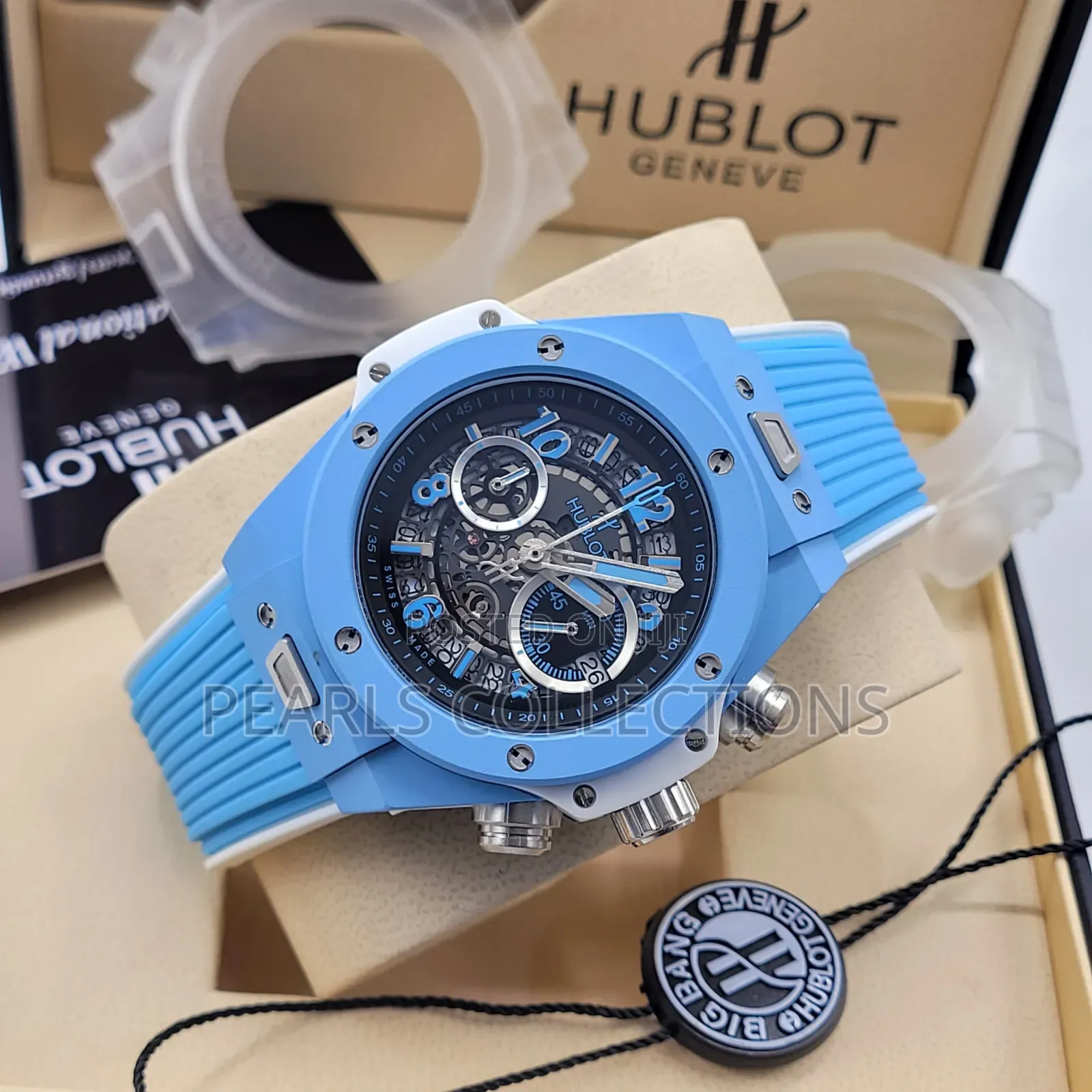 New Hublot Design Blue Watch