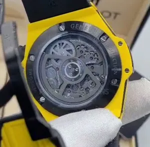 New Hublot Automatic Yellow Design Watch