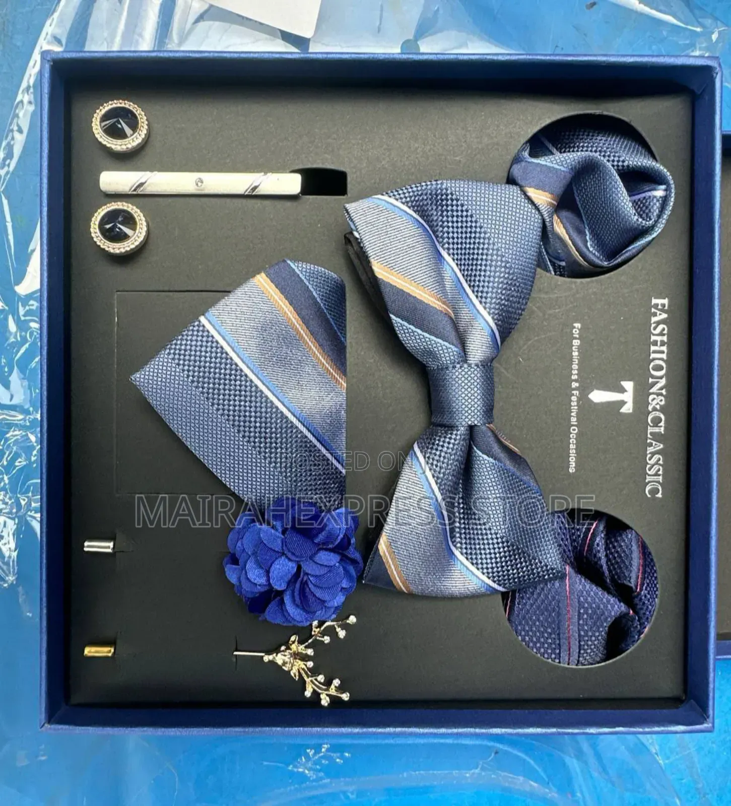 Men's Tie Set Gift Set (D4r3t)