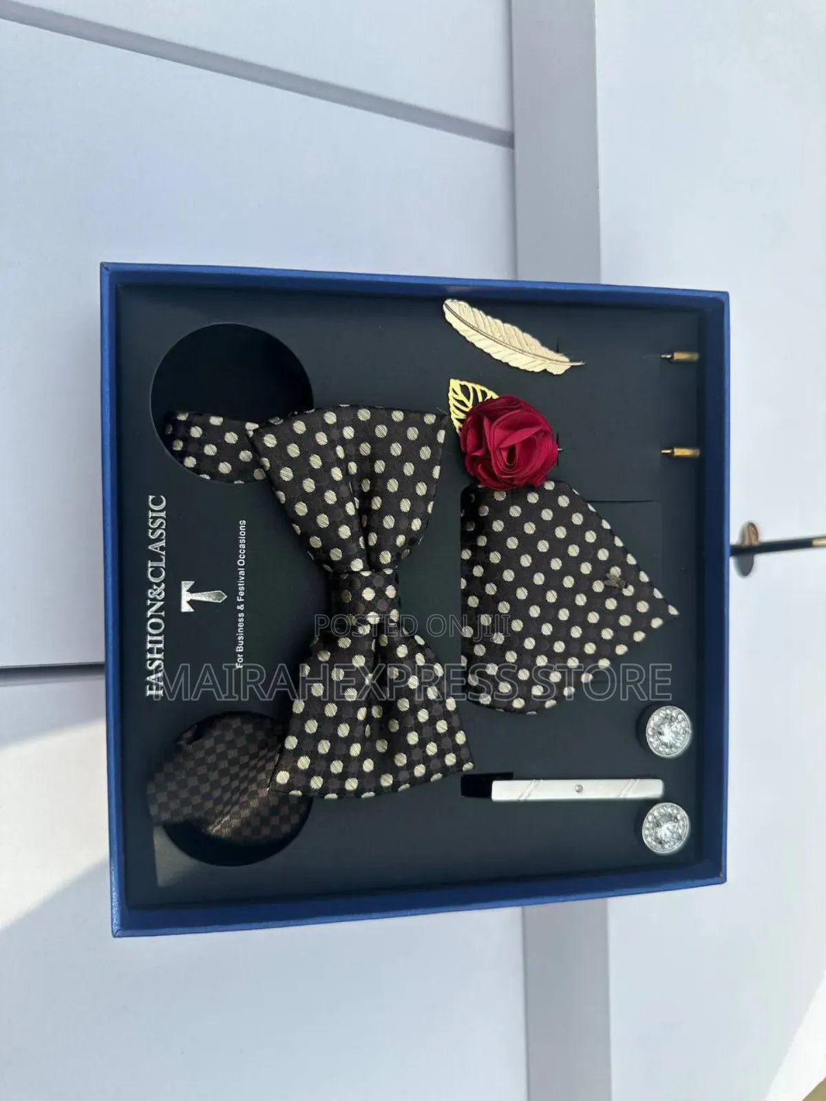 Men's Tie Set Gift Set (D4r3t)