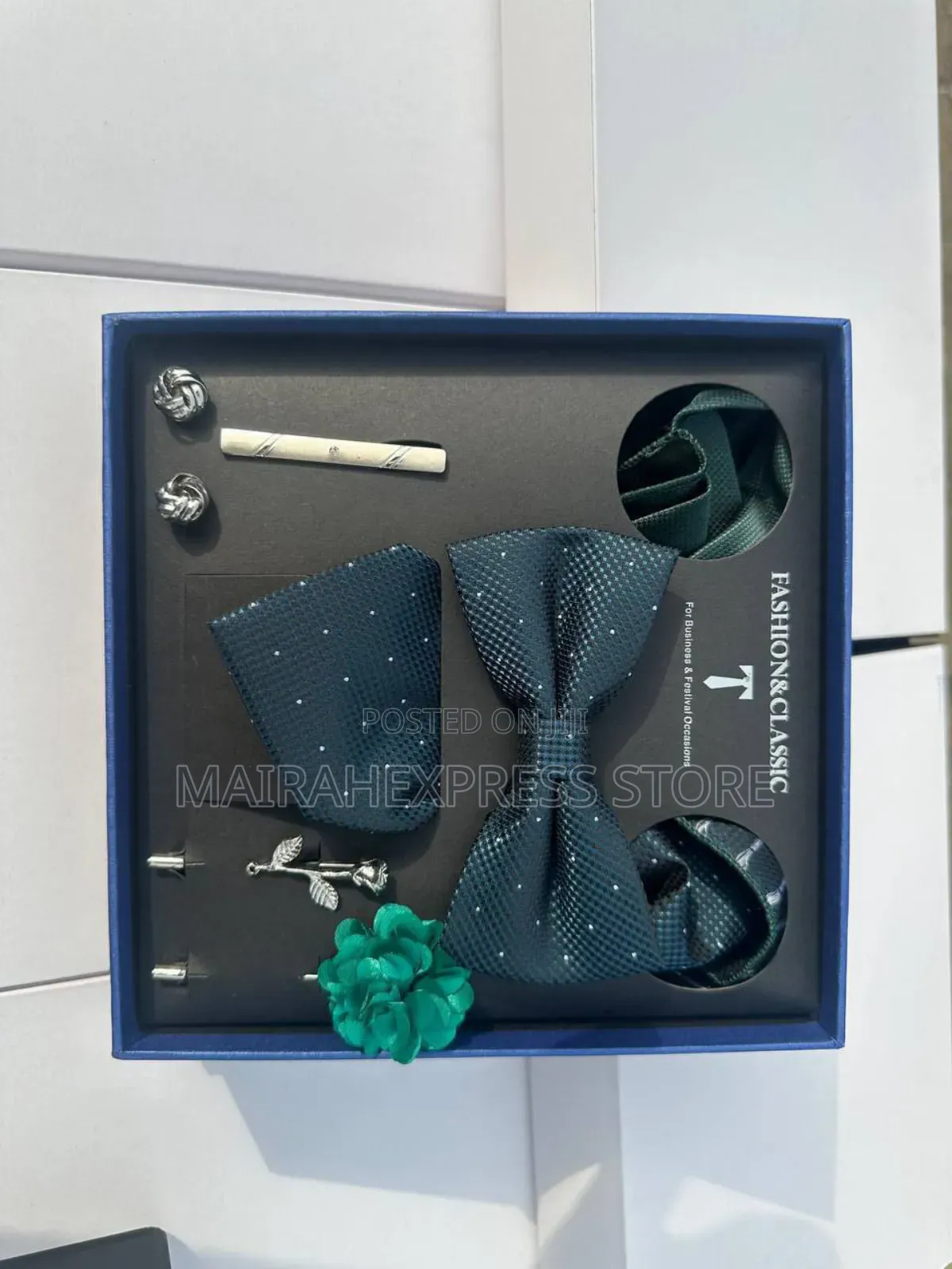 Men's Tie Set Gift Set (D4r3t)