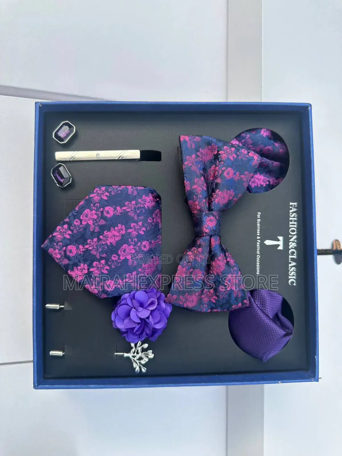 Men's Tie Set Gift Set (D4r3t)