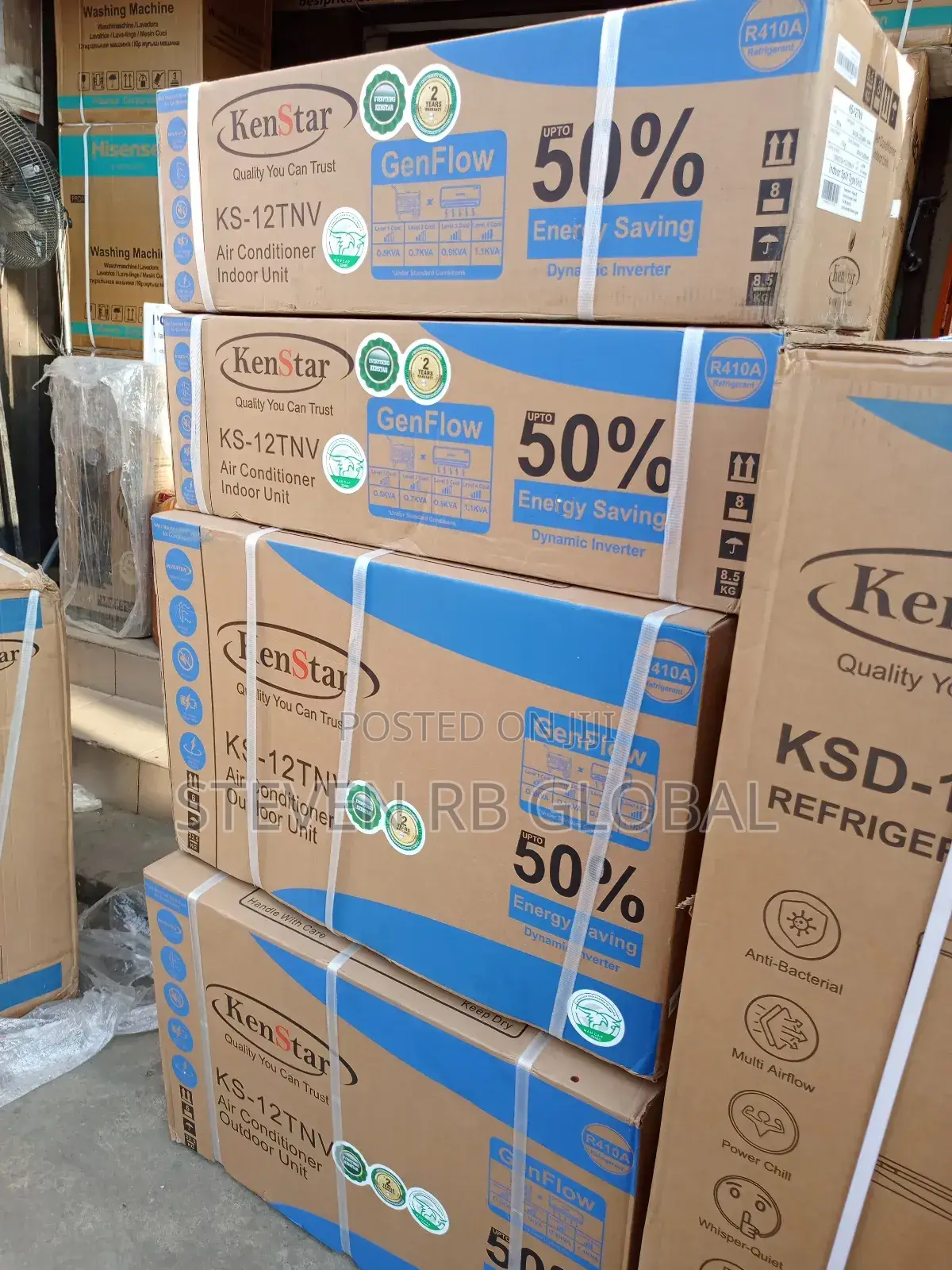 Kenstar 1.5hp Split Unit Air Conditioner With Free Kit