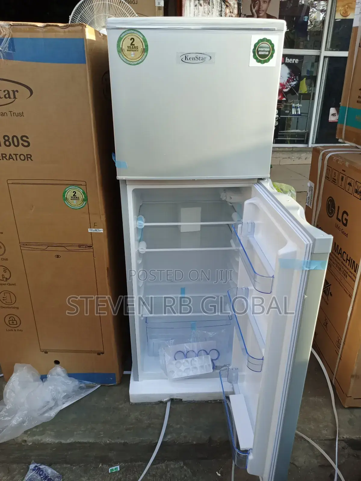 Kenstar 138l Double Door Refrigerator | KSD-180s | Energy Saving