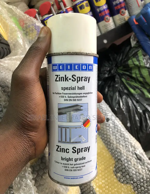Weicon Zinc Spray 400 Ml Bright Grade in Port-Harcourt Hand