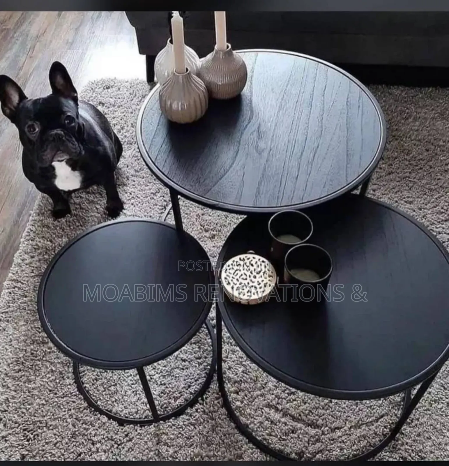 Center Table Set - 3piece Set
