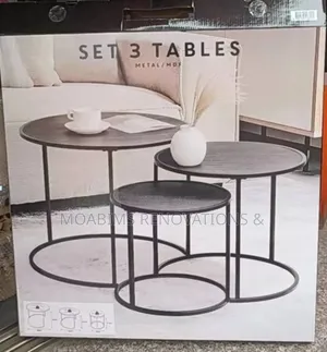 Center Table Set - 3piece Set