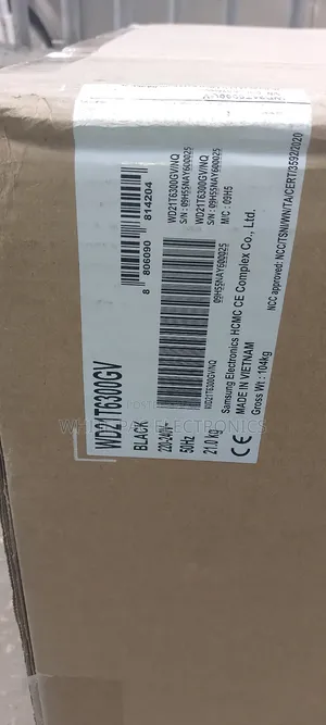 New Samsung Inverter Wash & Dry 21-kg Front Loader For Industry Use