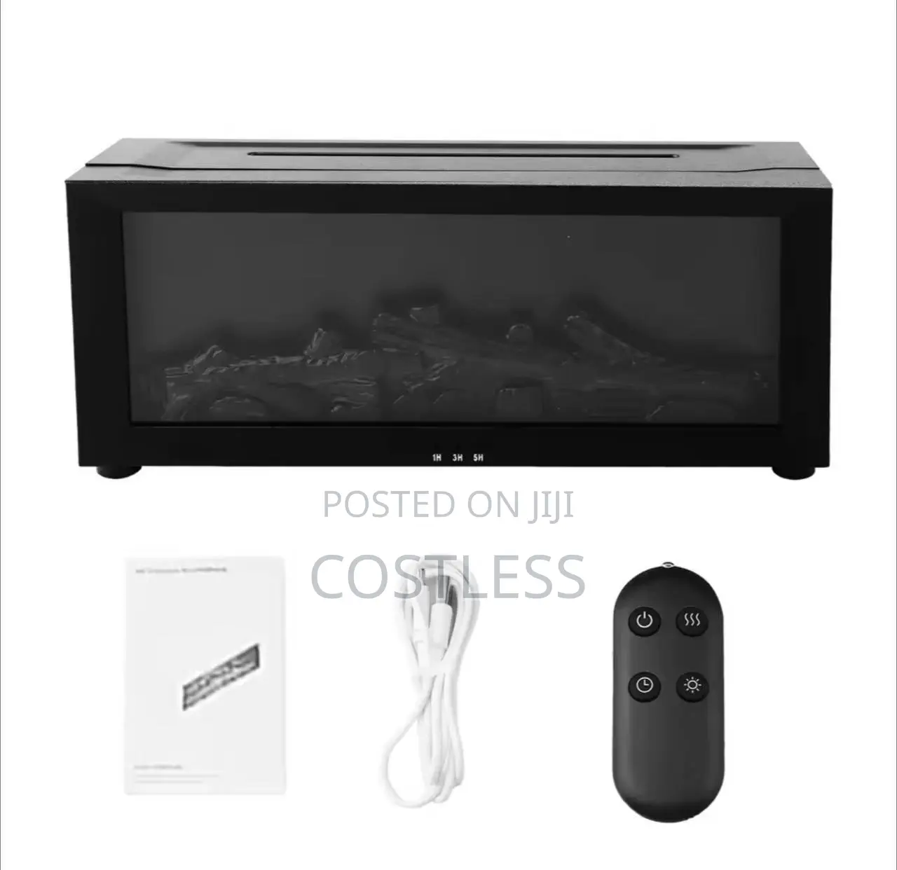 Colorful Fireplace Flame Aroma Diffuser Humidifier