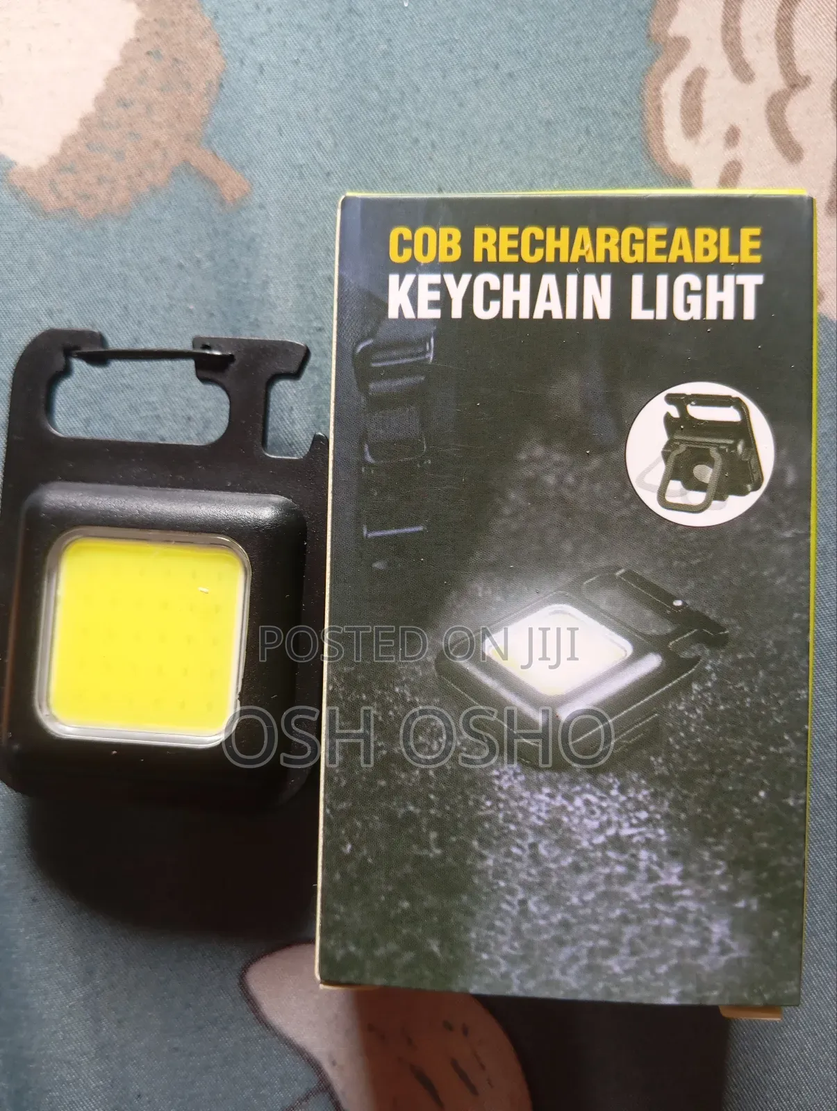Cob Rechargeable Keychain Light