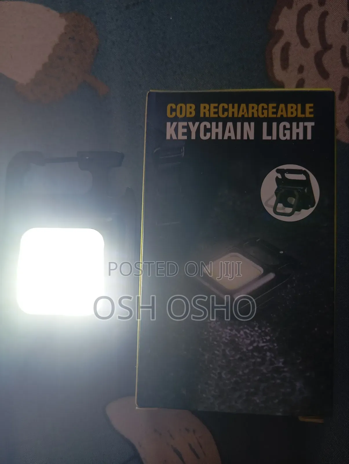 Cob Rechargeable Keychain Light