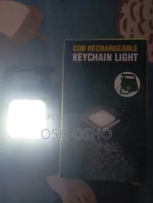 Cob Rechargeable Keychain Light