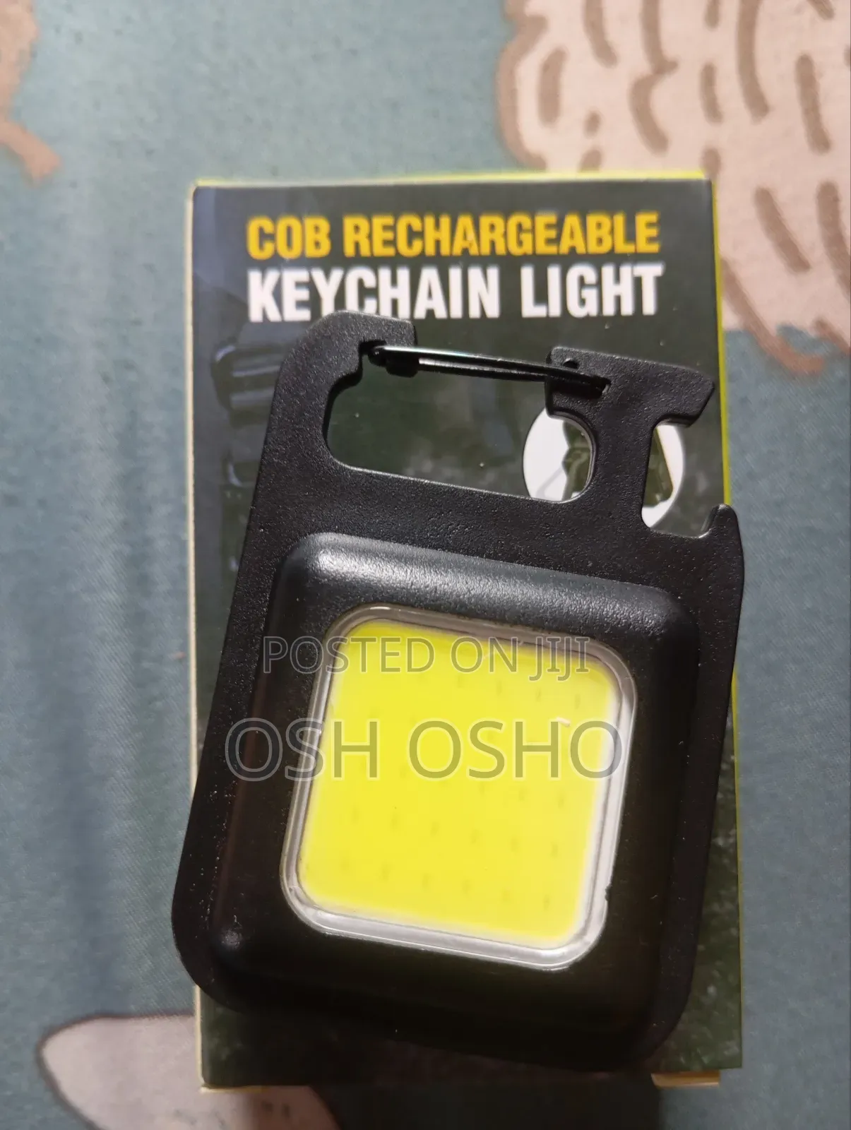 Cob Rechargeable Keychain Light
