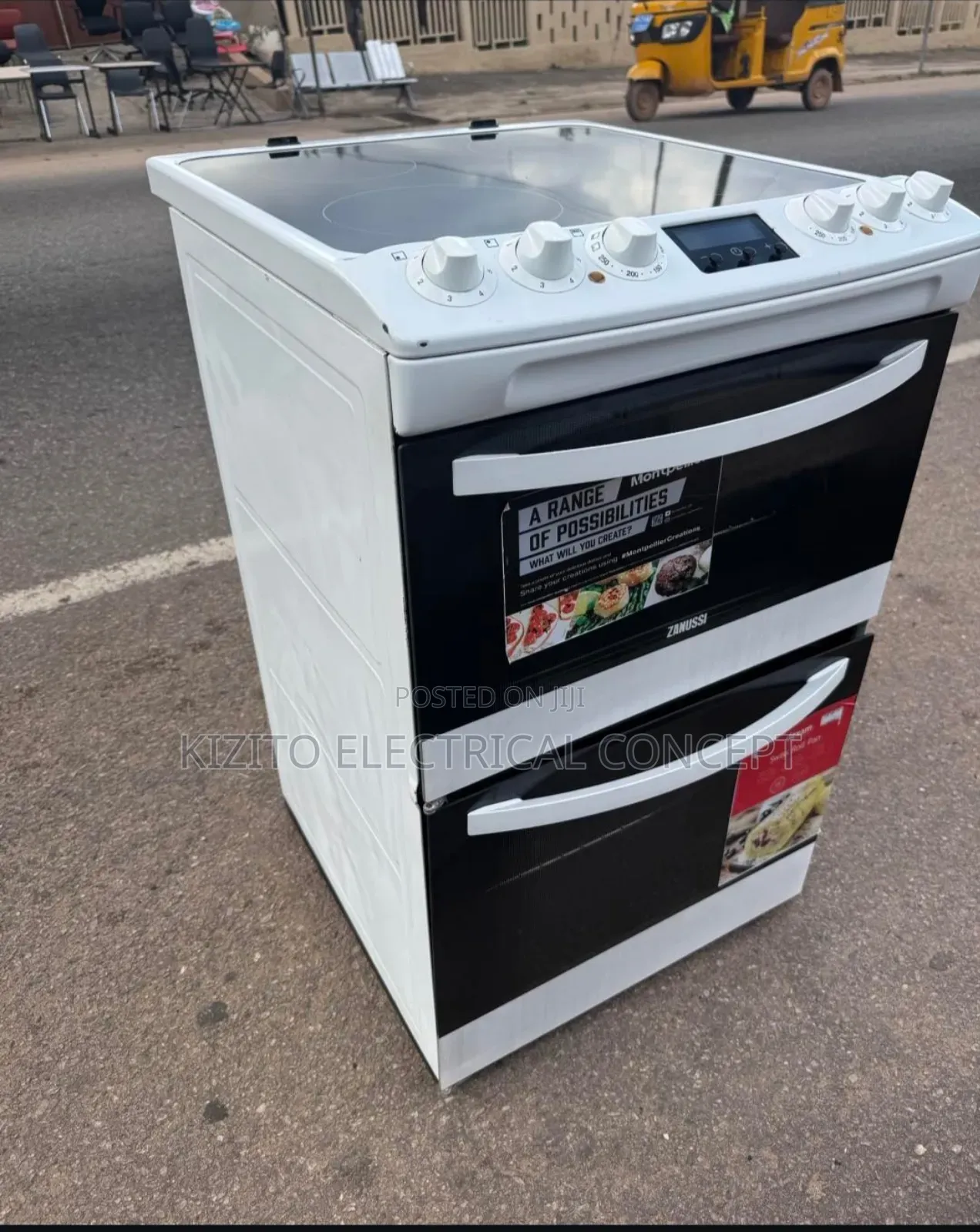 Halogen Electric Cooker 4 Burner With Oven and Grill