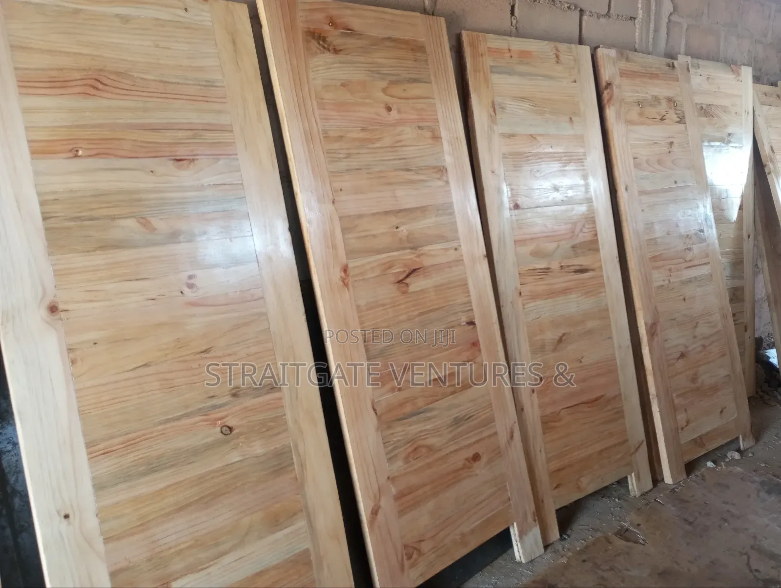 Pine Wood Panel Doors, Frames and Architraves
