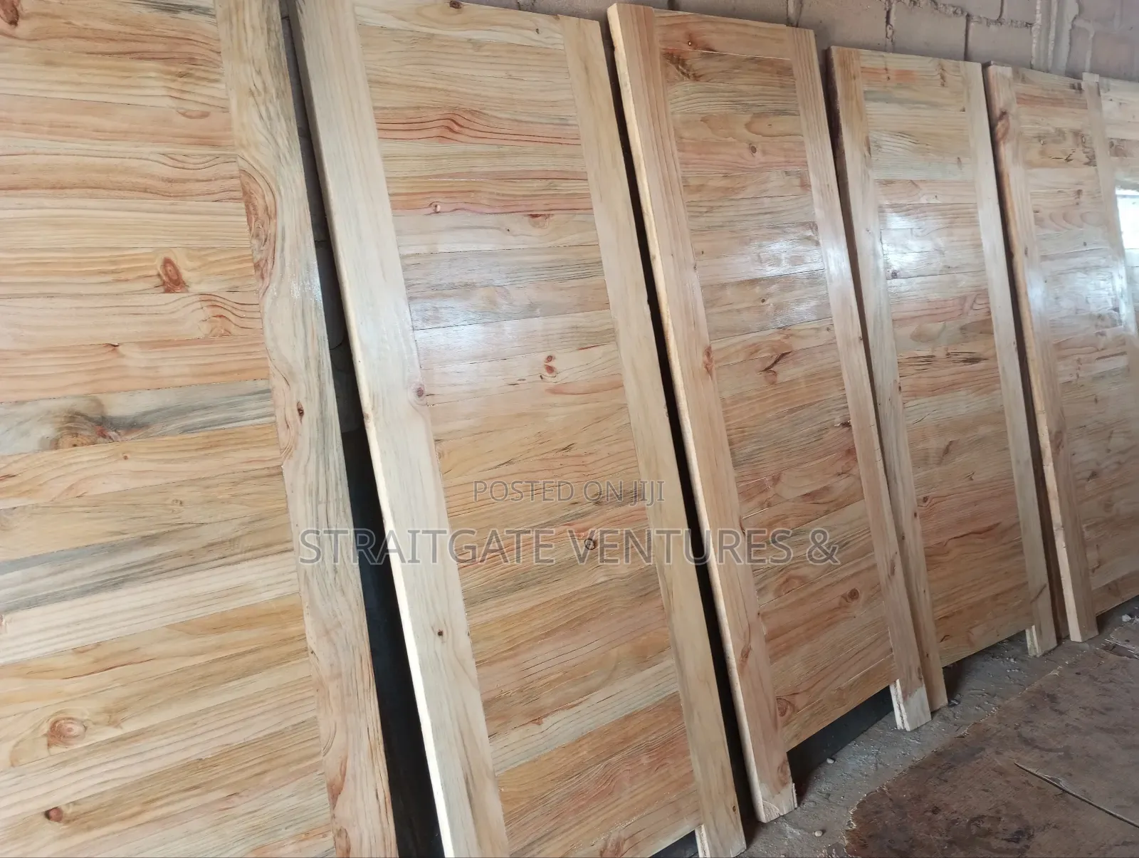 Pine Wood Panel Doors, Frames and Architraves