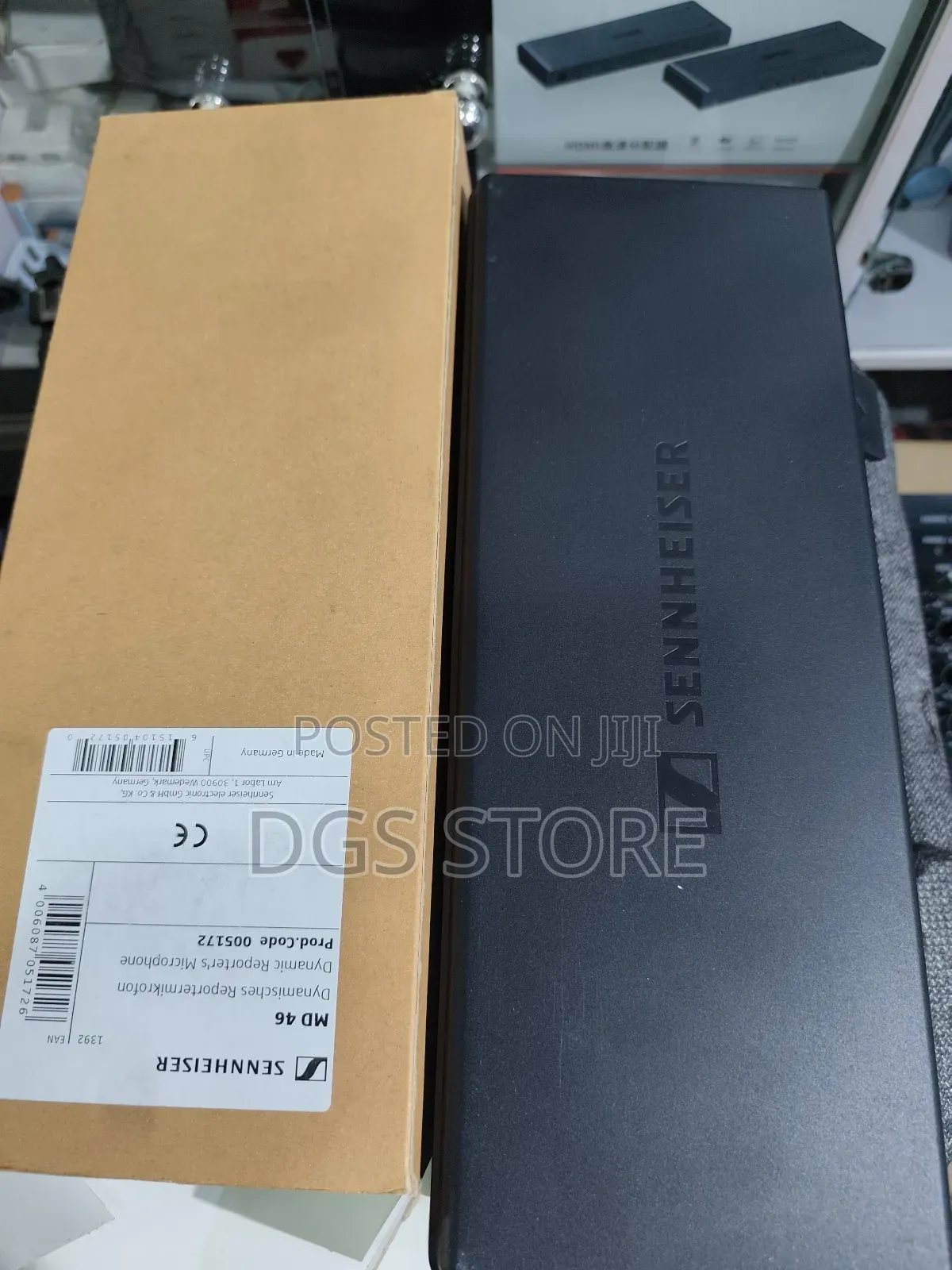 Sennheiser Md 46 Dynamic Microphone  Wired