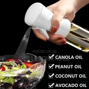 200ml White Kitchen Oil Sprayer Bottle