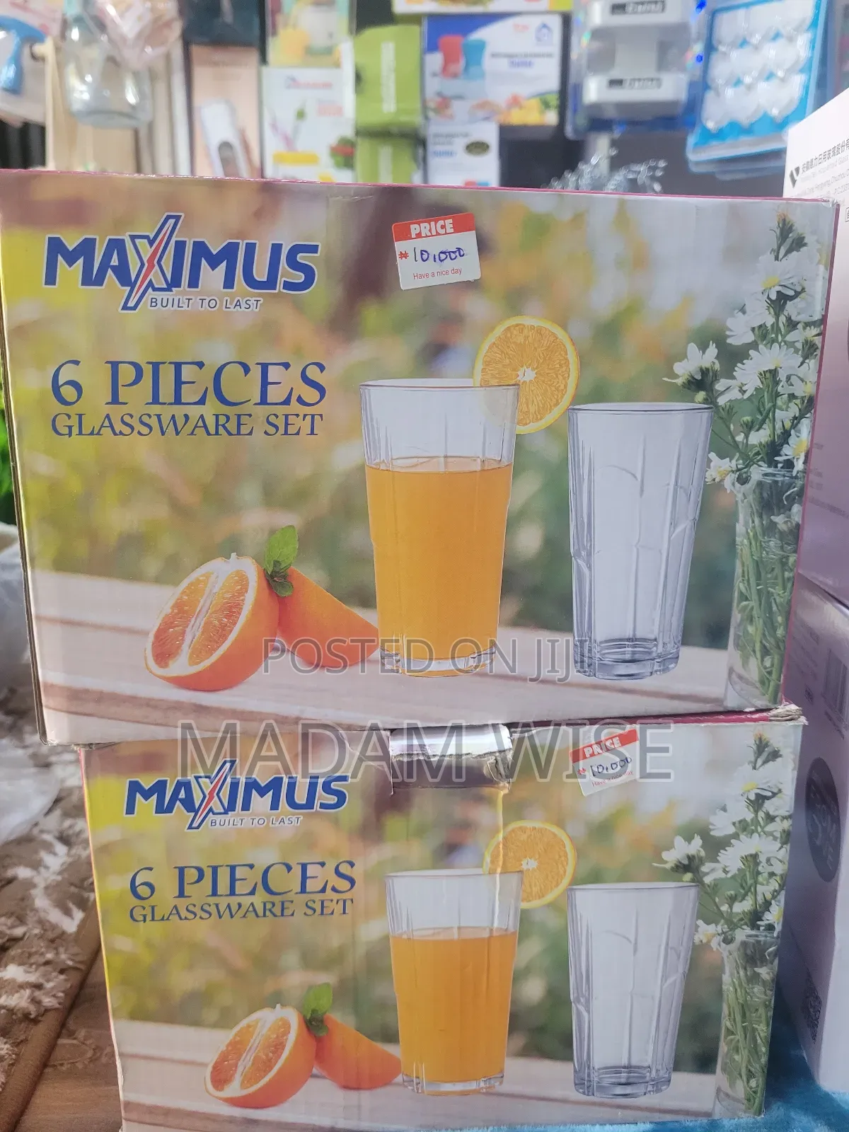 Maximus Glassware Set