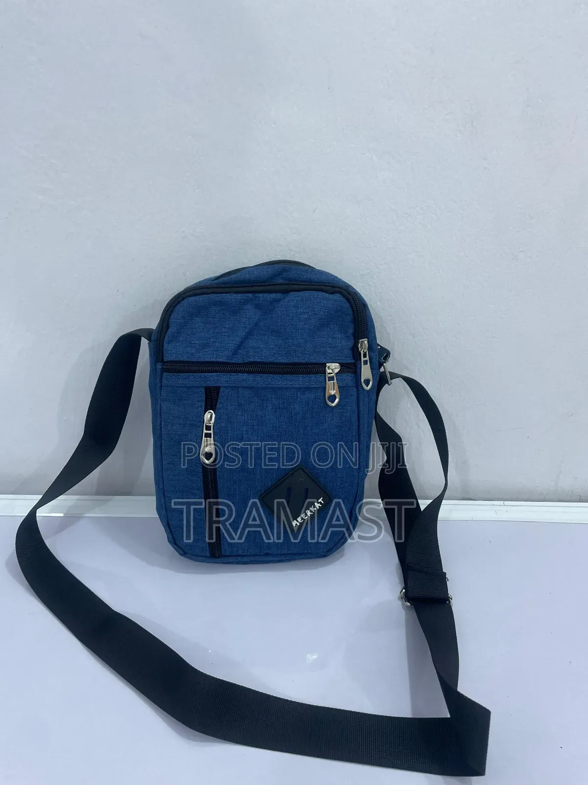 Meerkat Compact Polyester Crossbody Bag - Lightweight & Stylish