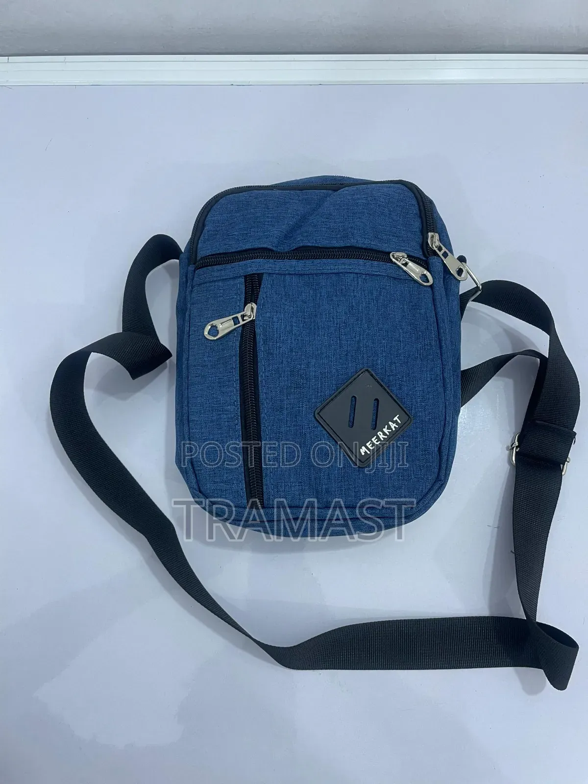 Meerkat Compact Polyester Crossbody Bag - Lightweight & Stylish