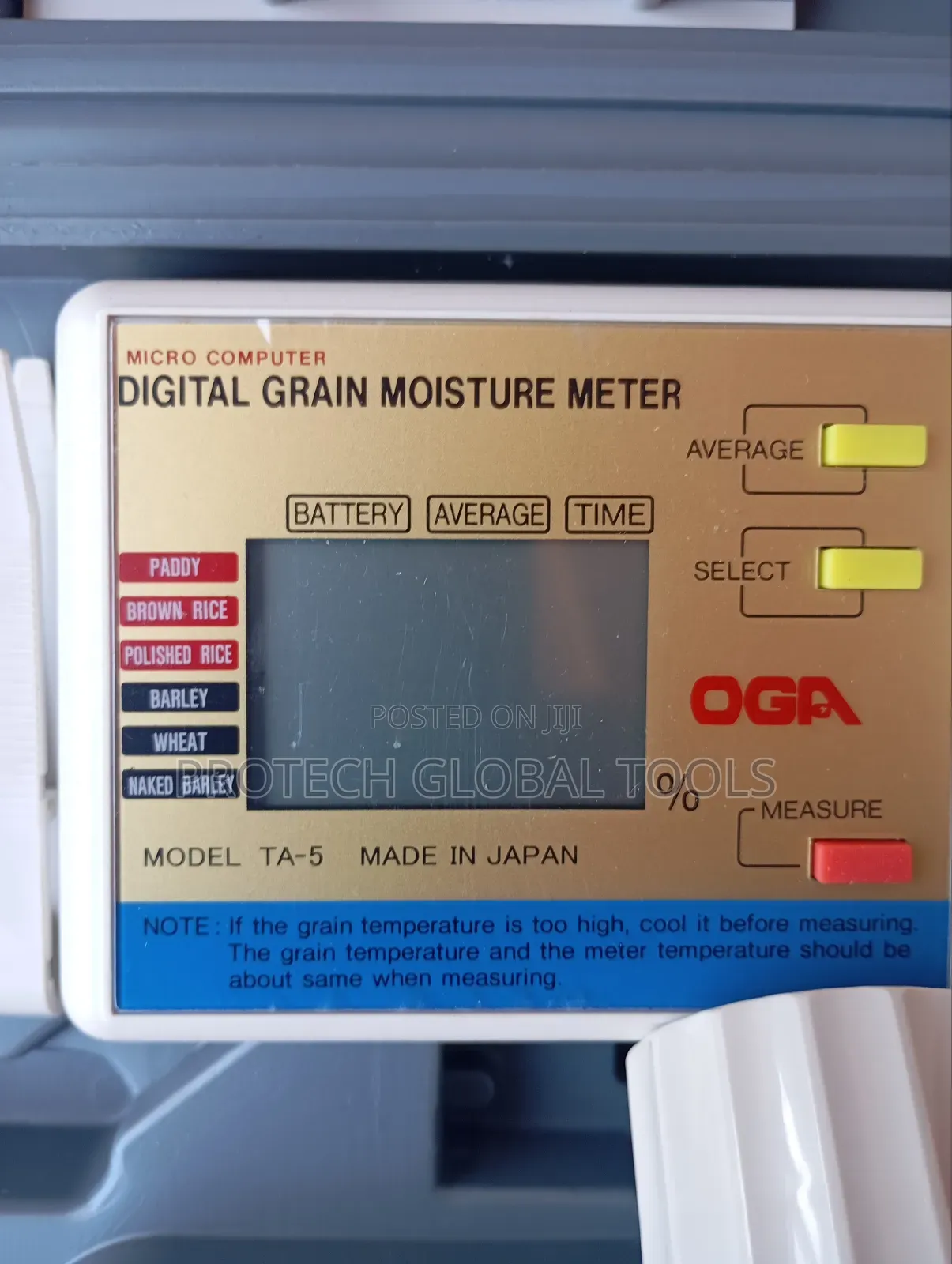 Japanese Digital Grain Moisture Meter